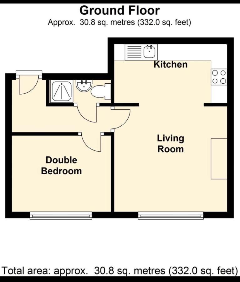 The Farthings, Romsey Apartment Luaran gambar